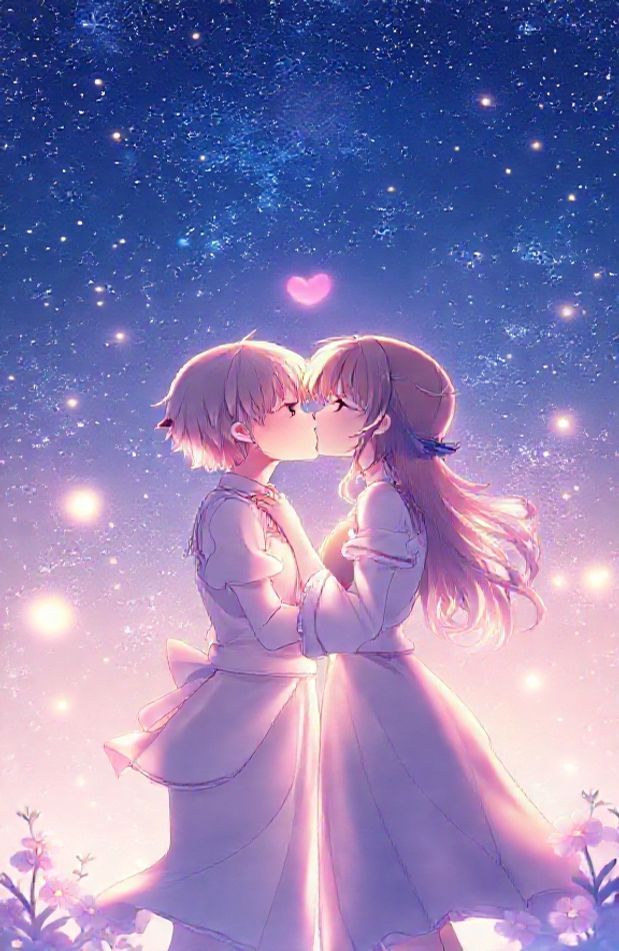 Anime Kiss Wallpaper