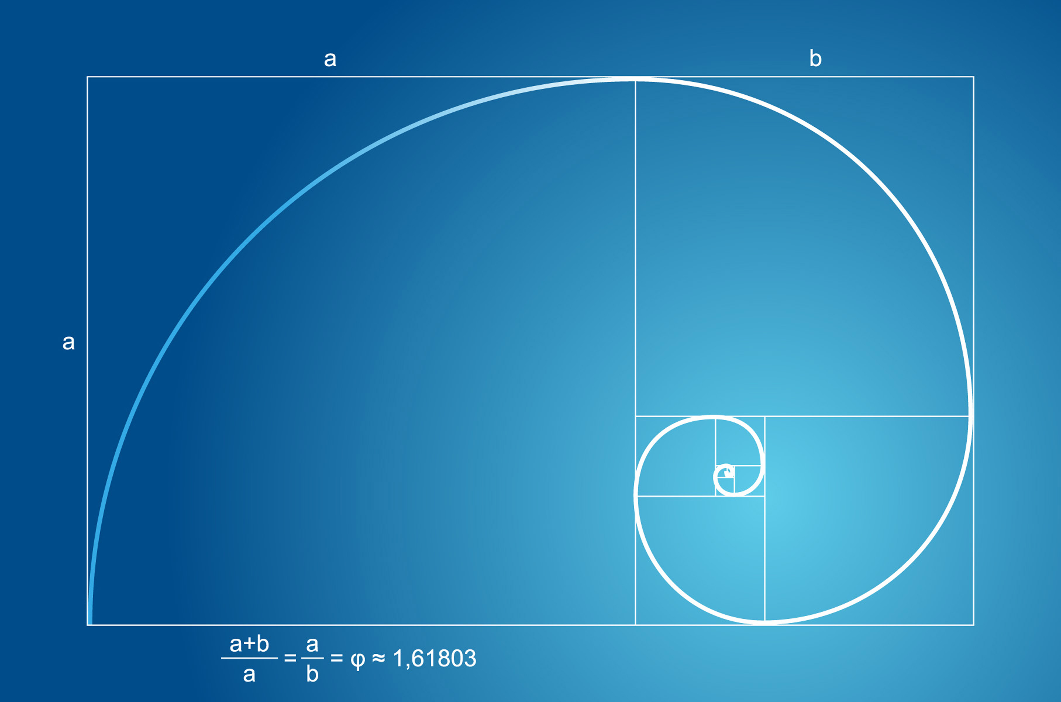 Spiral Golden Ratio Geometry Mathematics Phi Fibonacci HD Wallpaper Of