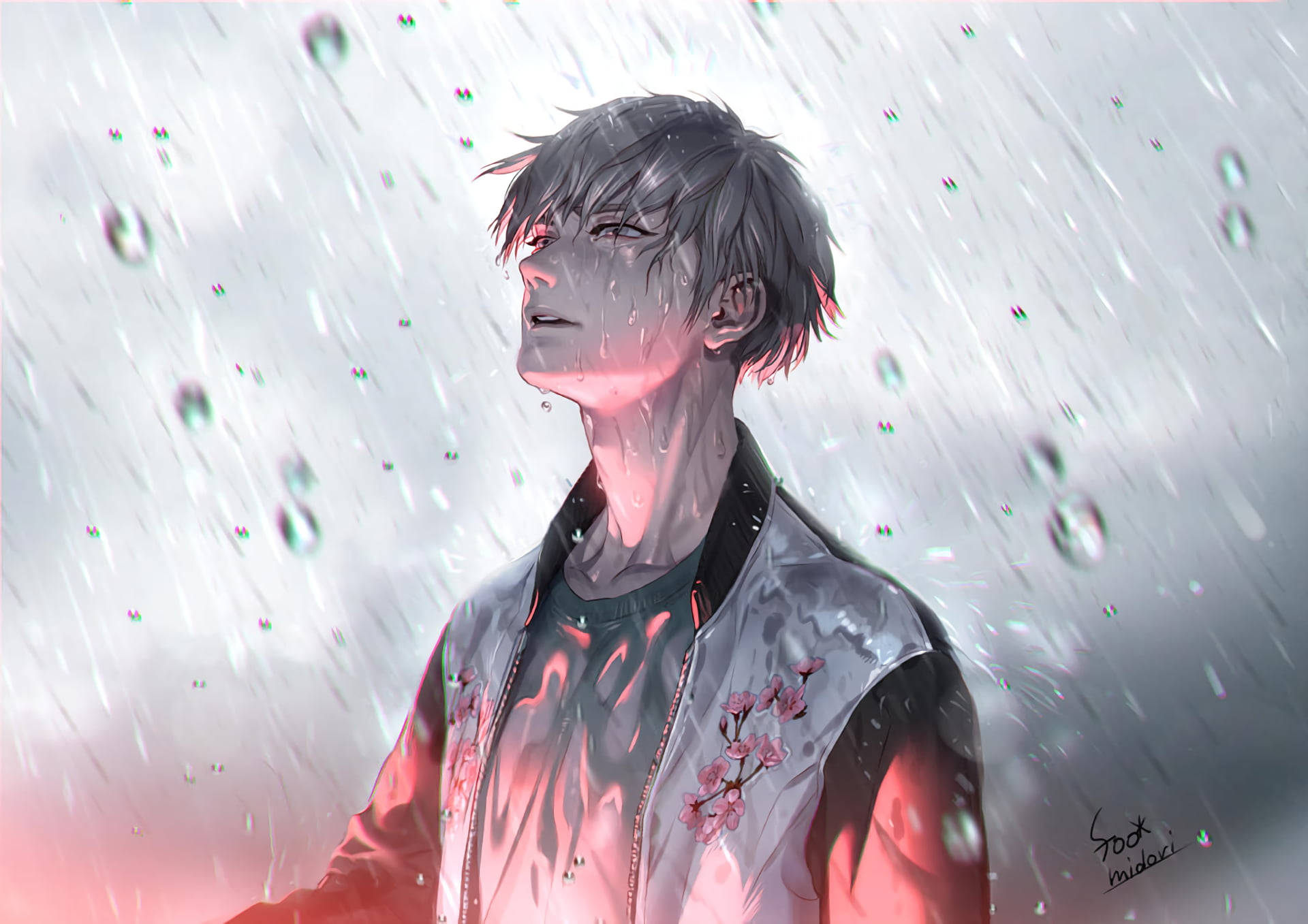 Sad Anime Boy Wallpaper