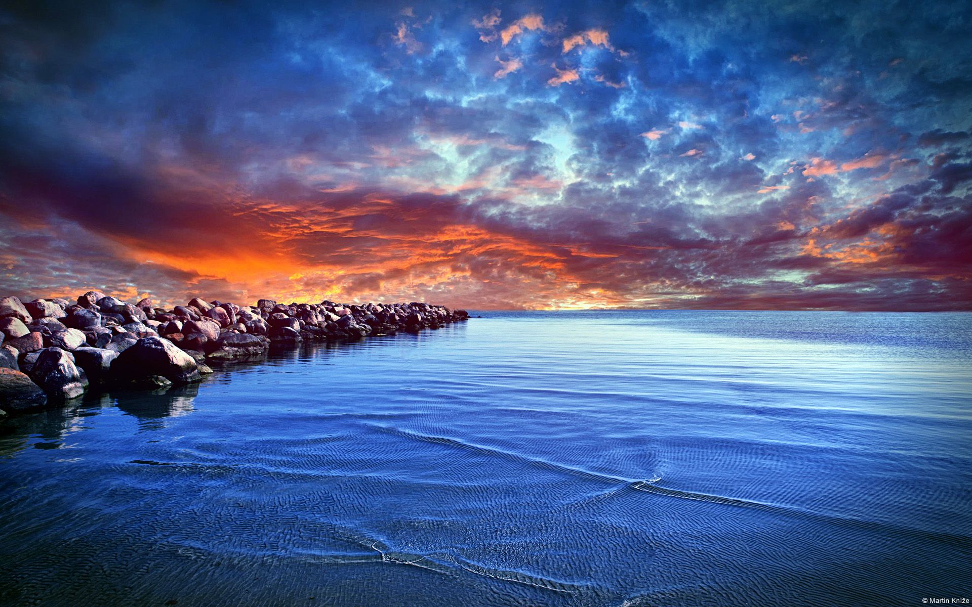 Featured Wallpaper Wild Beach Sunset