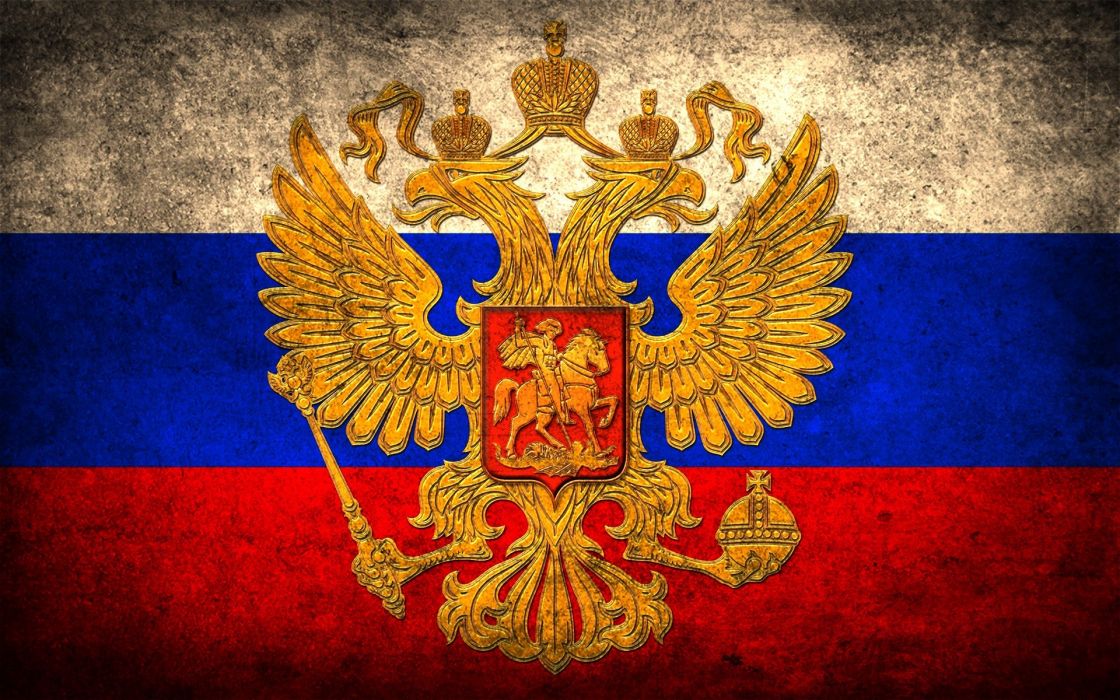Russia Symbol Sign Russian Flags Wallpaper