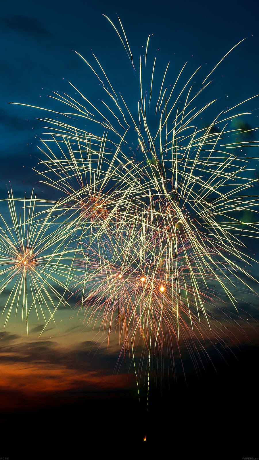 Firework HD Retina Wallpaper iPhone Plus