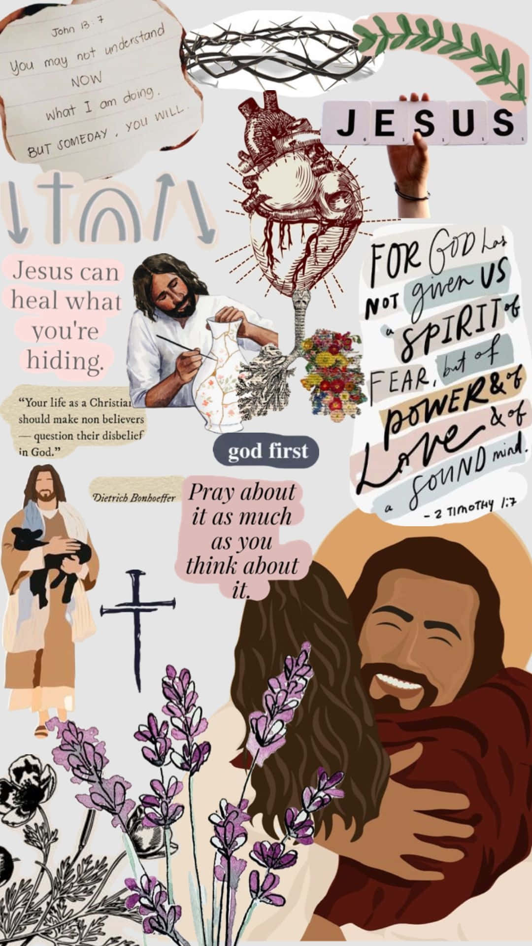 Christian Girl Aesthetic Wallpaper