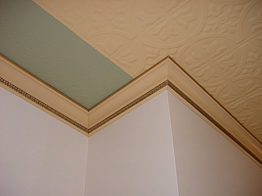 This Picture Shows The Moldings Installed With Nice Clean Corners Both