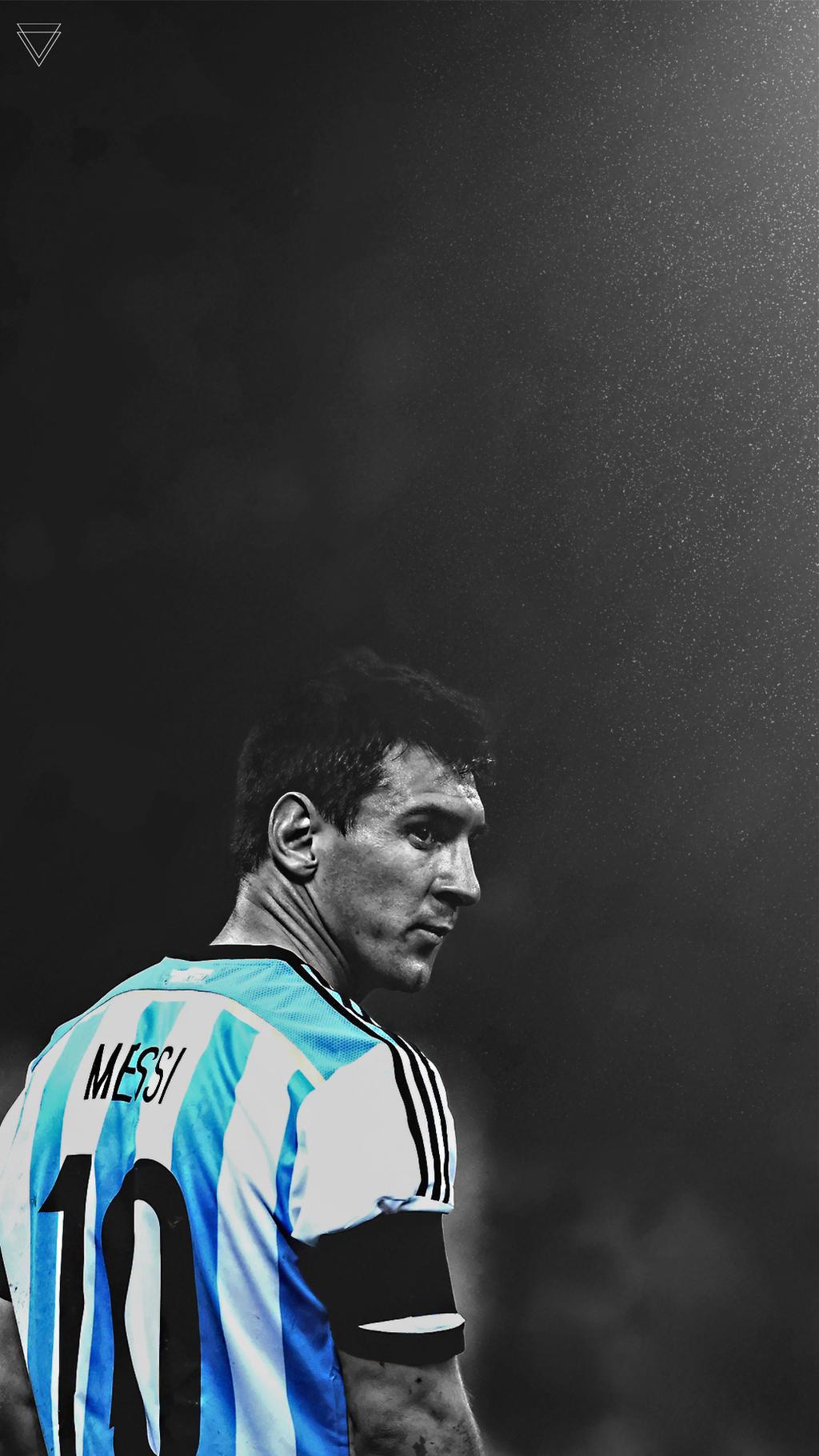 Leo Messi HD iPhone wallpaper by sam4saken