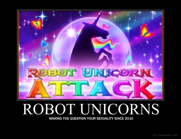 Robot Unicorns By Xxbloodybutterflyxx