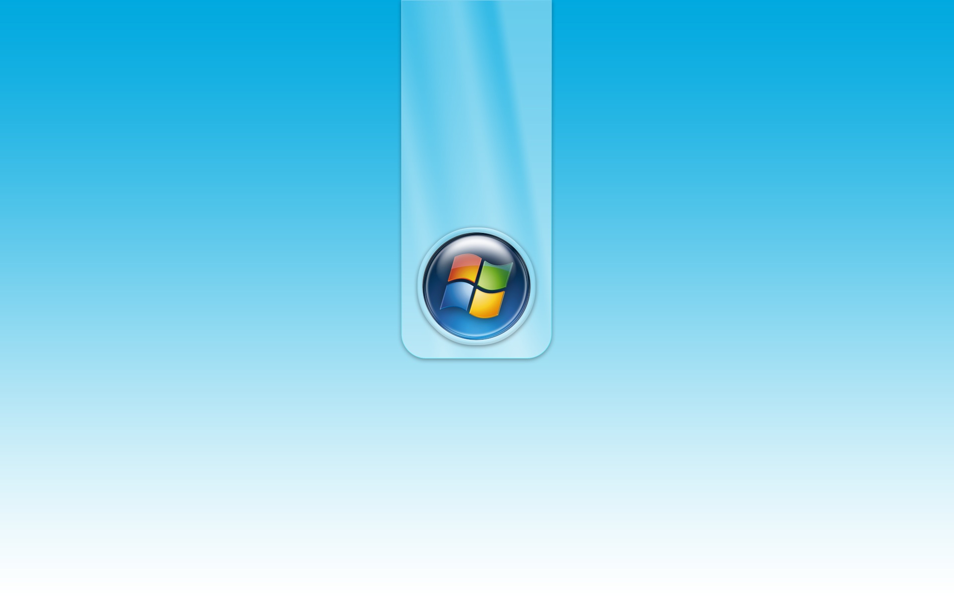 1920x1200 Vista Cyan Blue desktop PC and Mac wallpaper