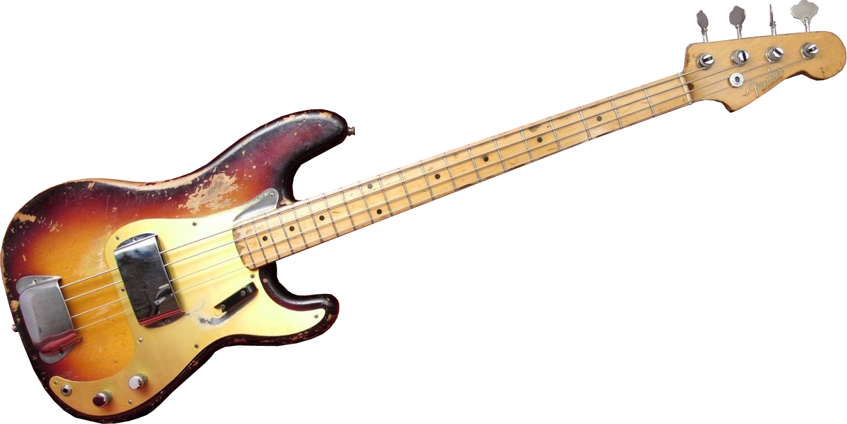 Fender Precision Bass Guitar Png Image