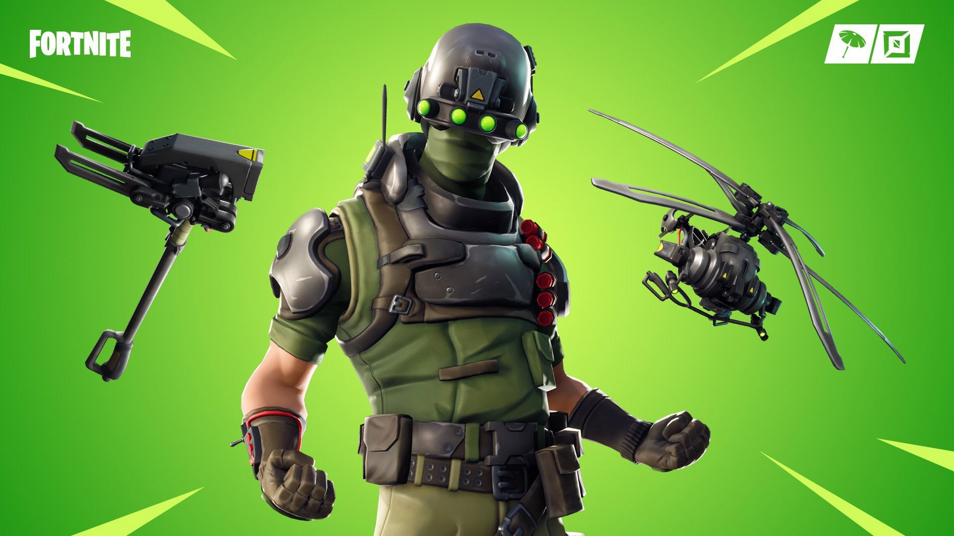 Fortnite Tech Ops Skin Rare Outfit Skins