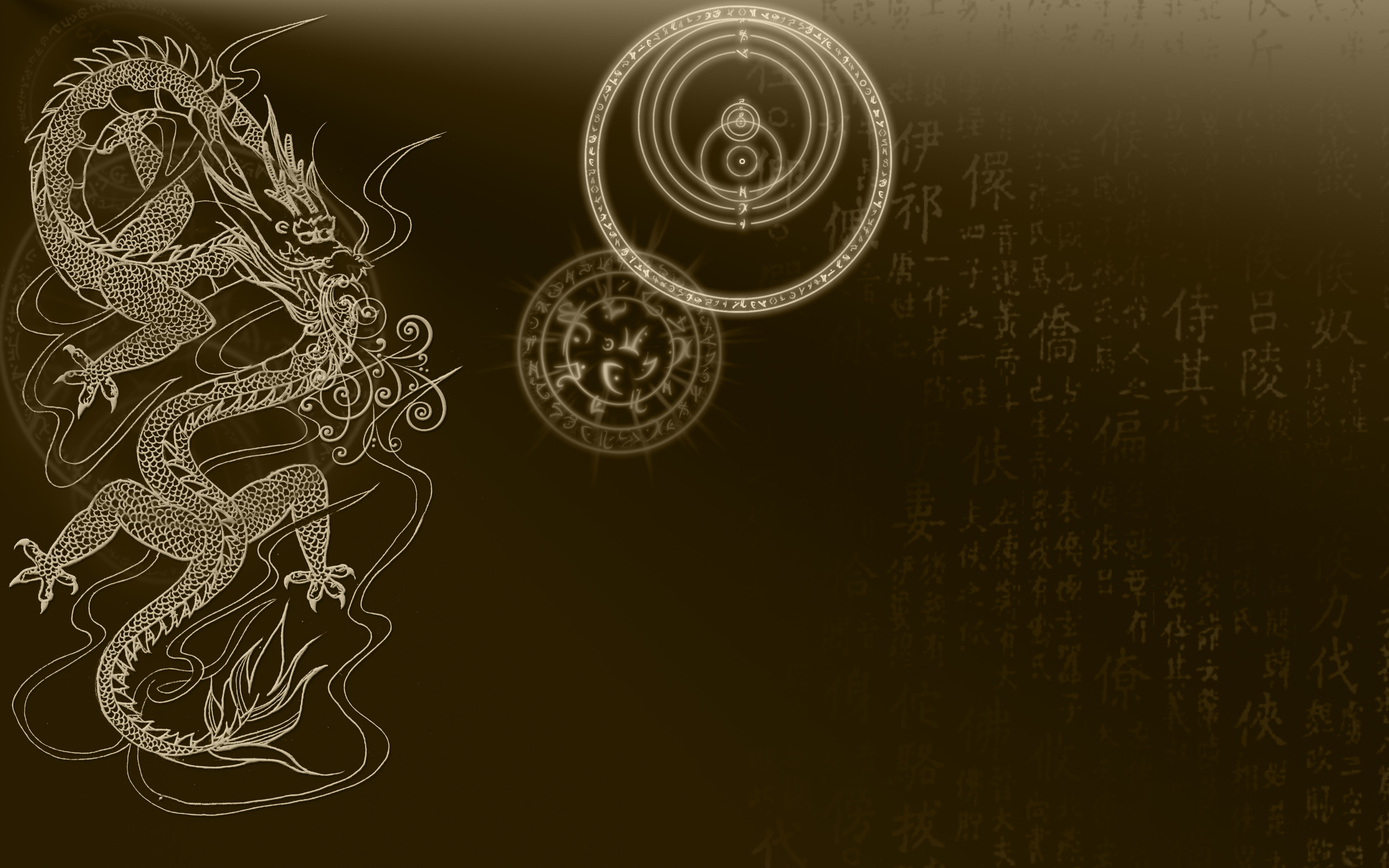 Chinese Dragons wallpapers Chinese Dragons background 3360x2100