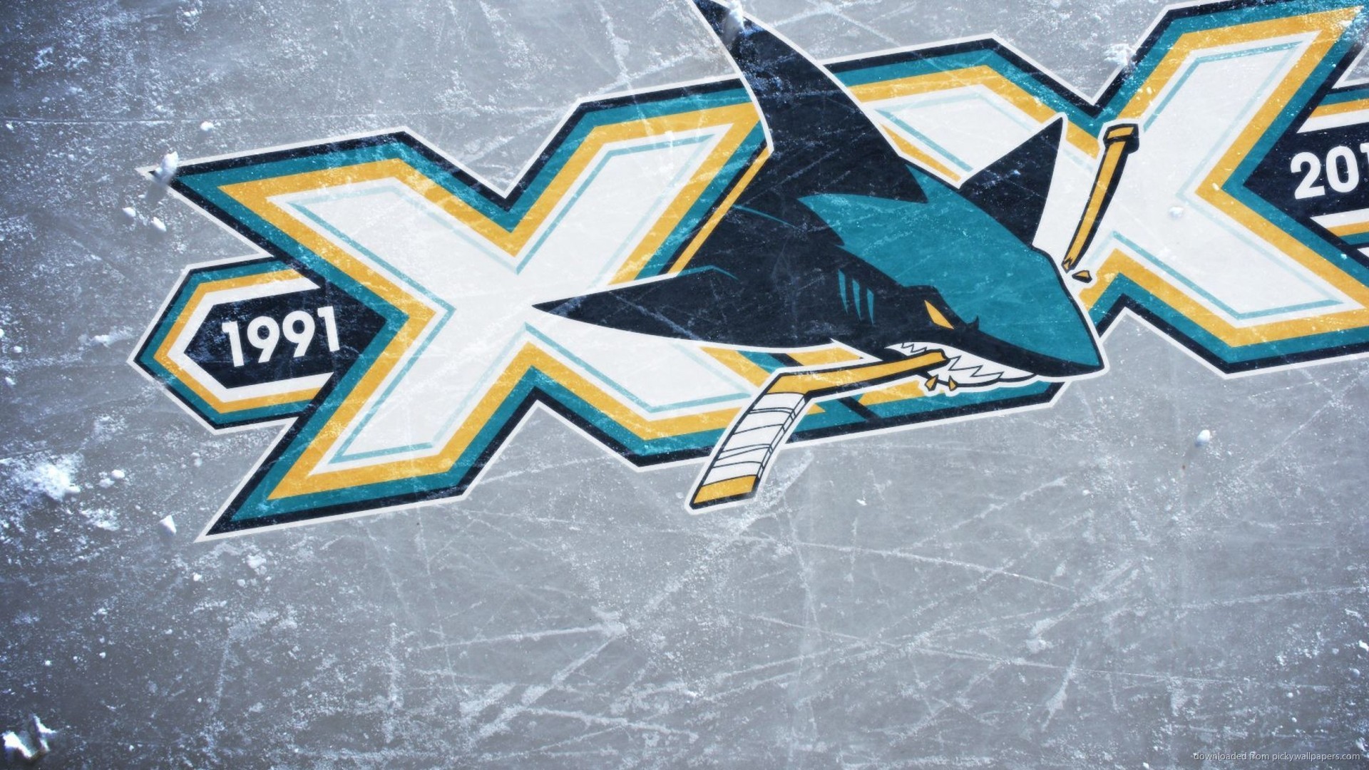 San Jose Sharks Logo Wallpaper For iPhone