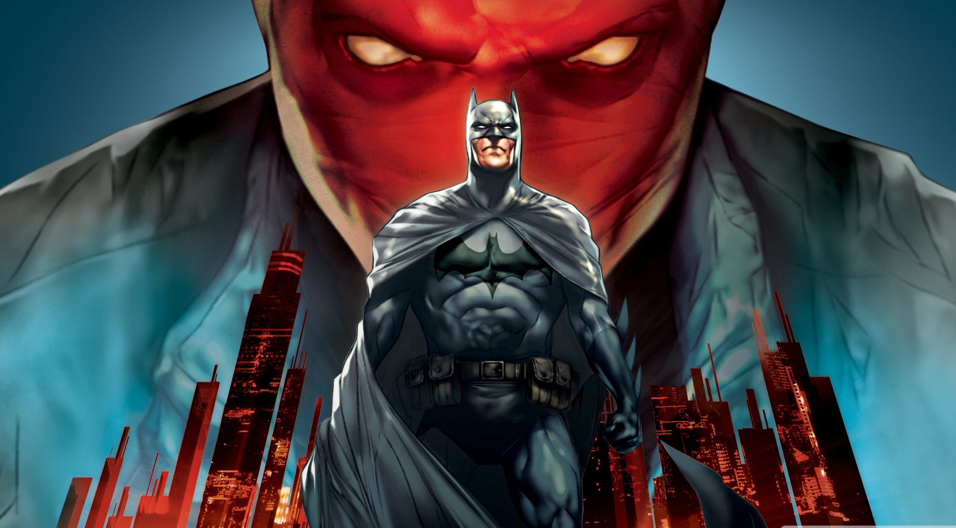 Batman Under The Red Hood Game HD Wallpaper Stylish