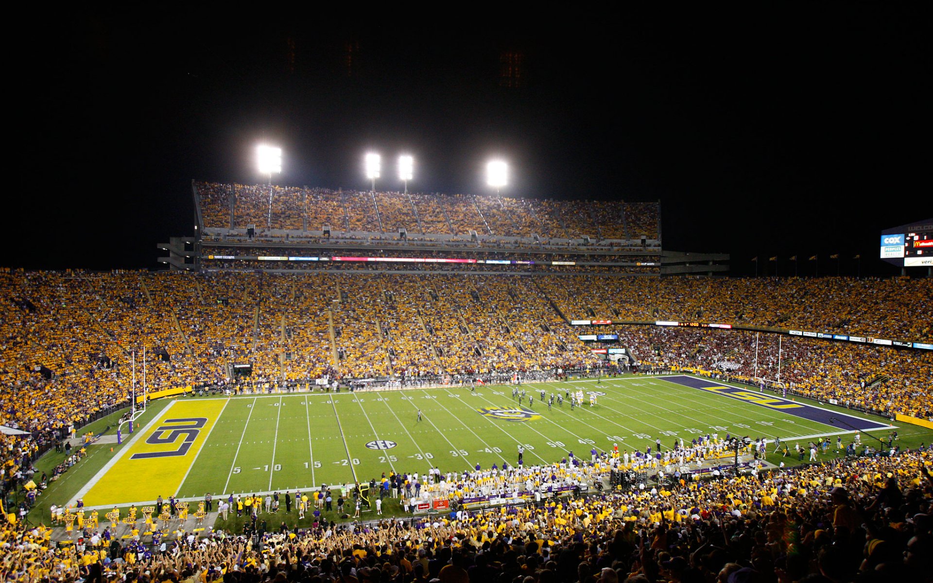 Southeastern Conference College Football Stadiums Wallpaper