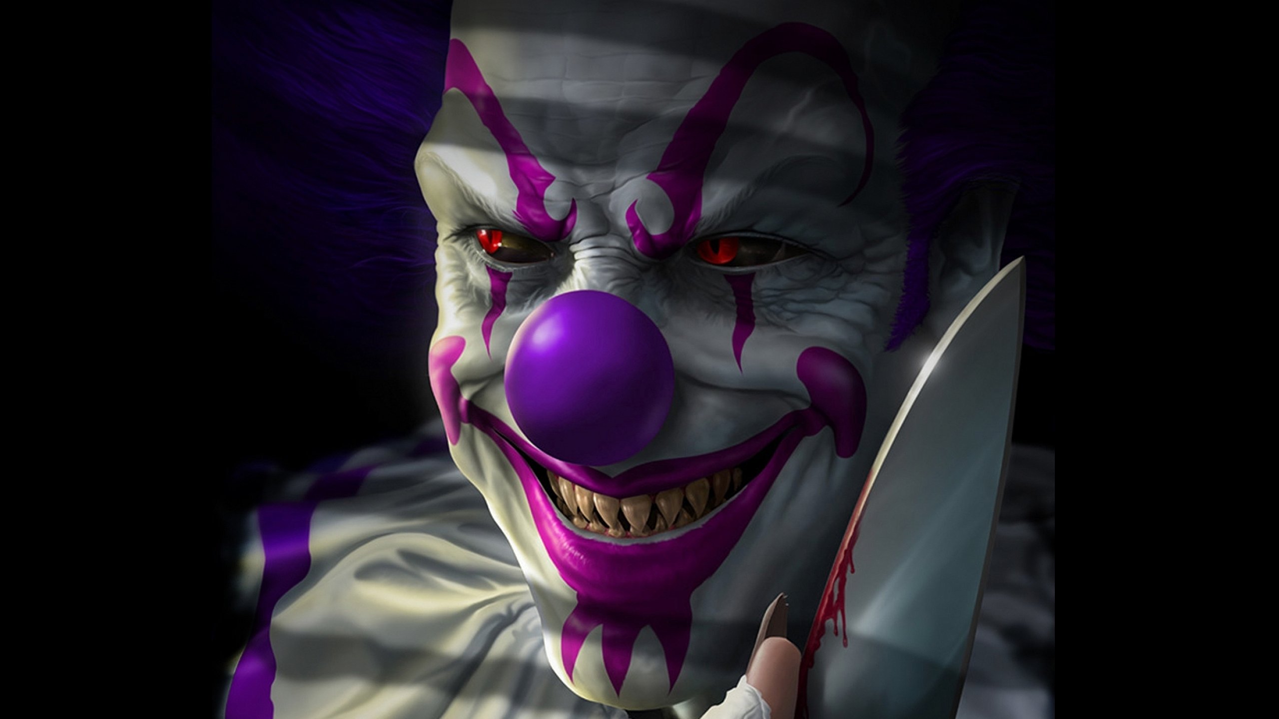 Evil Clown 3d Wallpaper HD