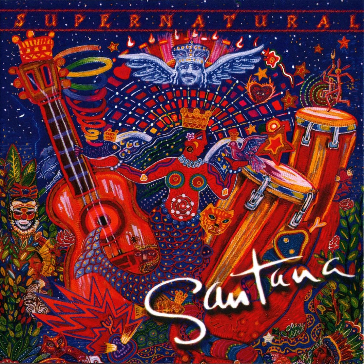 Santana Latin Rock Blues Chicano Hard Jazz Pop Poster