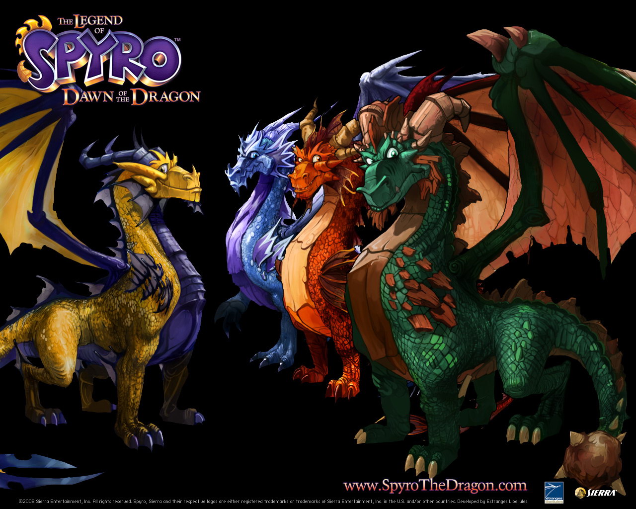 Group The Legend Of Spyro Dawn Dragon