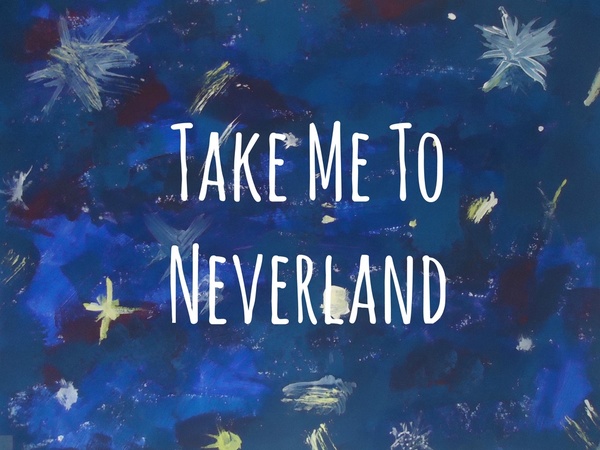 Take Me To Neverland Galaxy Art Print By Sarah Hinds Society6