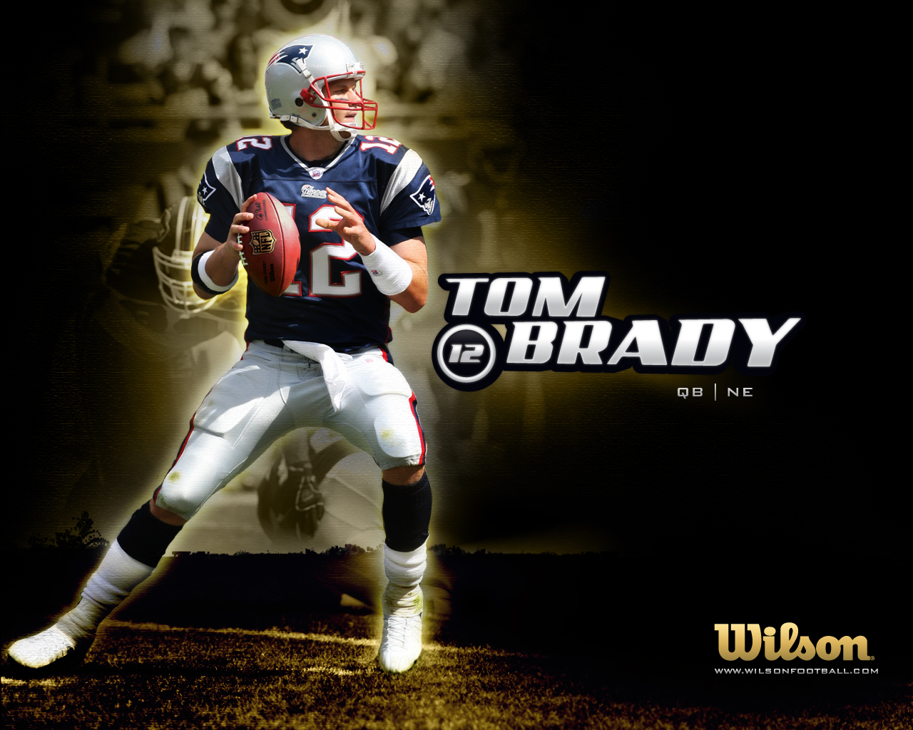 Tom Brady From Wilsonsports X