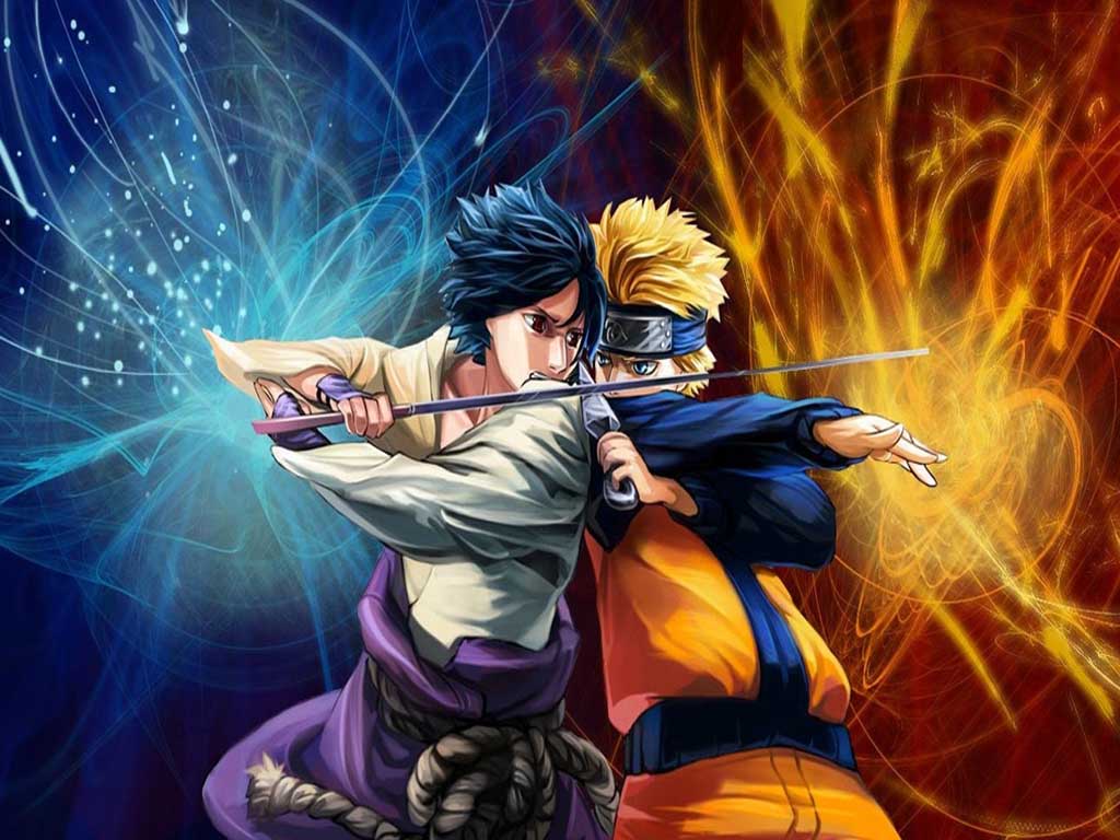 Top Cartoon Wallpaper Naruto Vs Sasuke