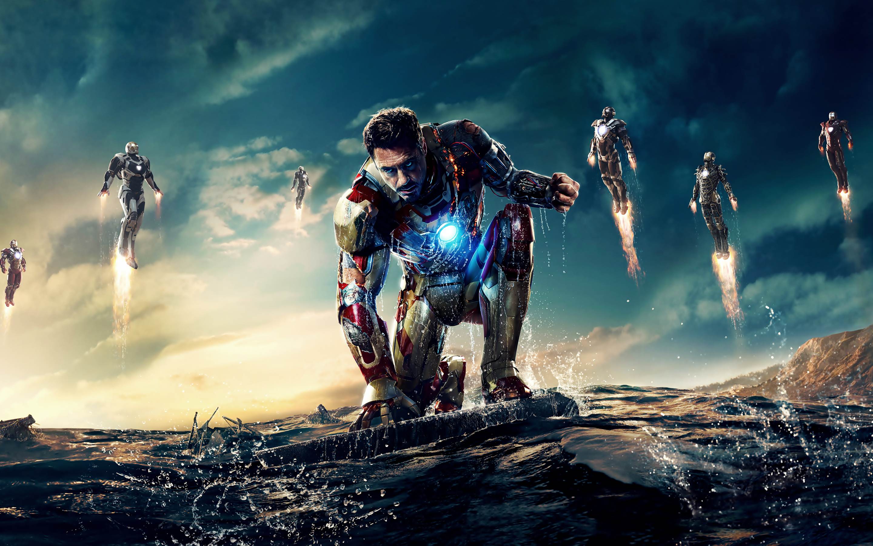 Tony Stark In Iron Man HD Wallpaper Image Pictures