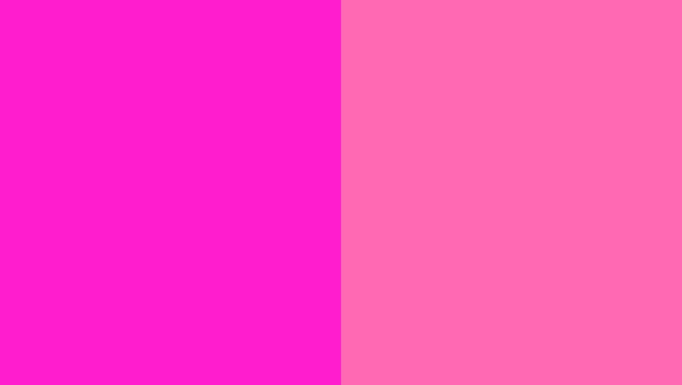 Bright Pink Color Background Hot Magenta And Two