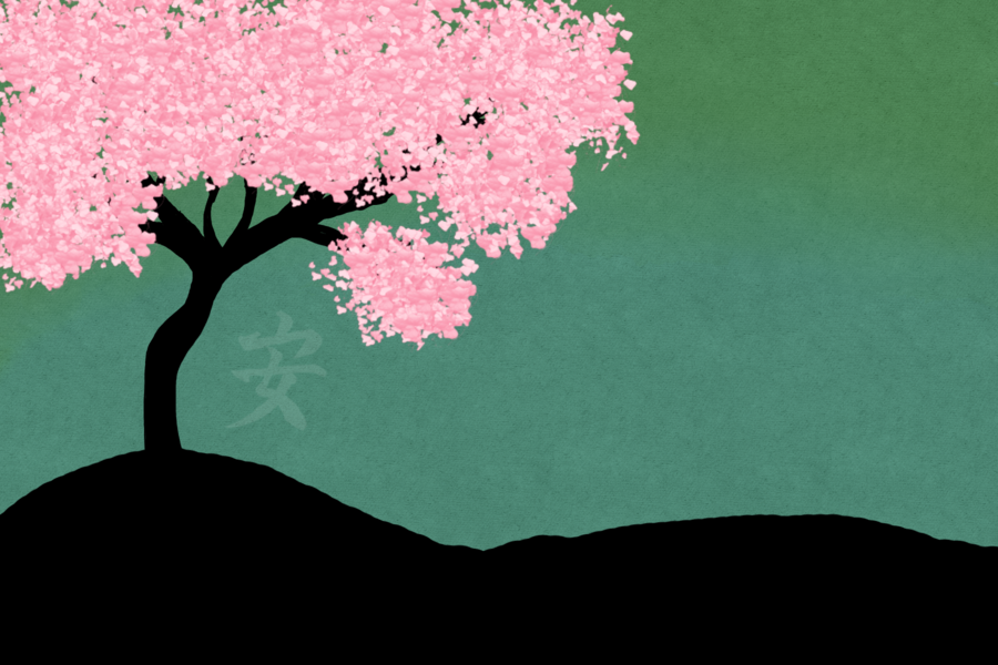 Sakura Tree Background By Frigidrose