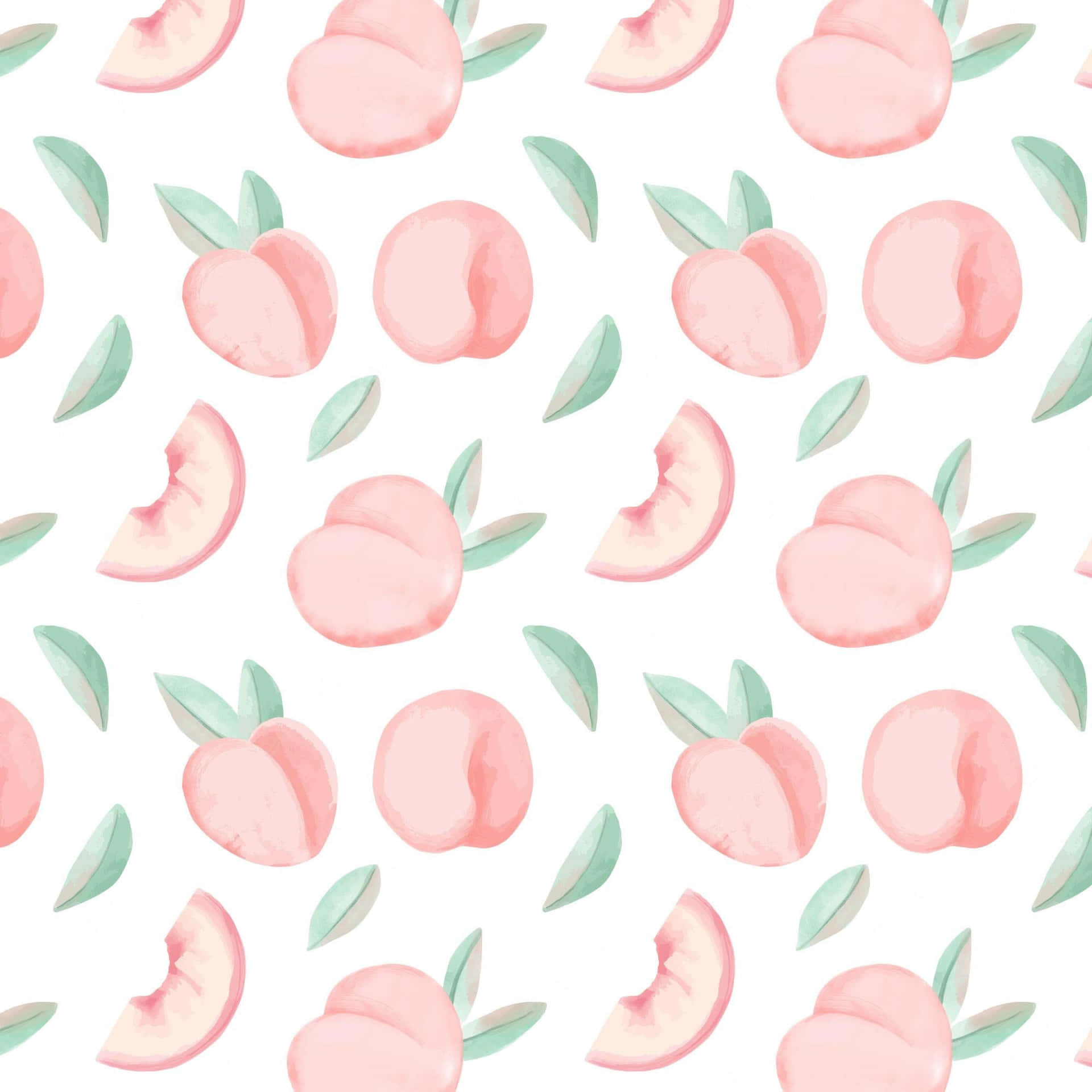 Cute Peach Wallpaper