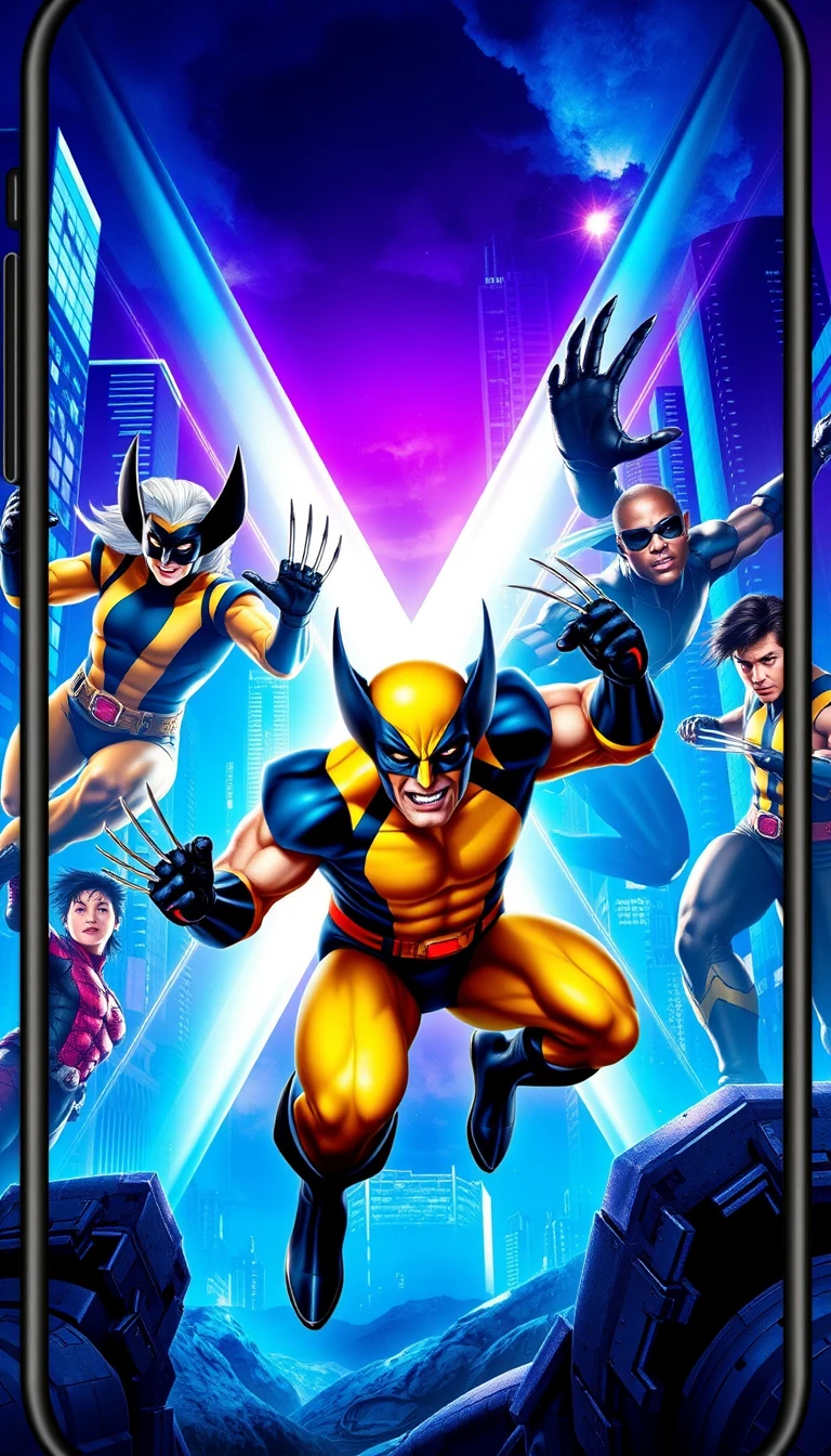 X Men Phone Wallpaper