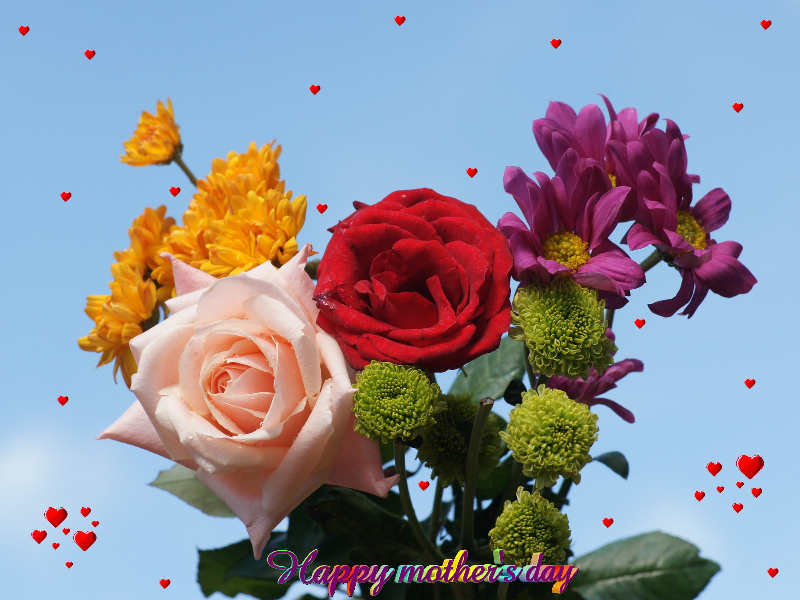 Happy Mothers Day Flower Wallpaper