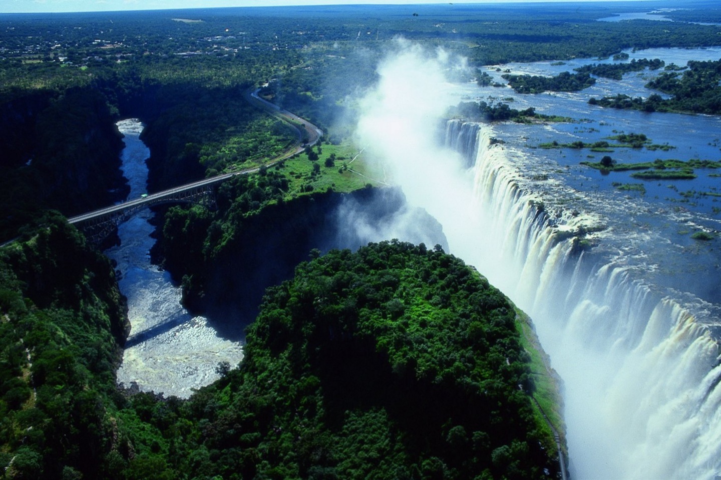 Victoria Falls Zambia And Zimbabwe Wallpaper Photo Shared By Hector