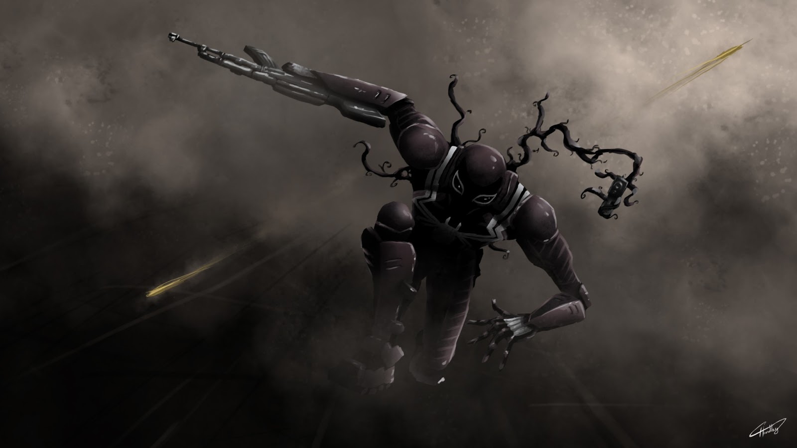 Agent Venom Vs Punisher Battles Ic Vine