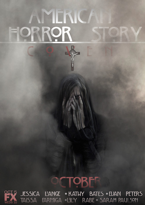 Primer Pster de American Horror Story Coven   Objetivo Cine 500x707