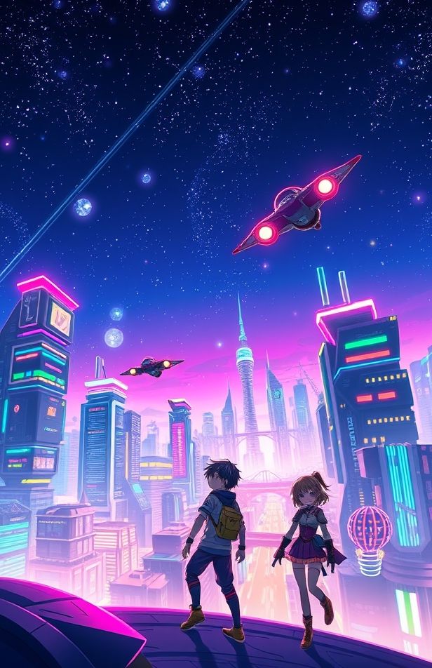 Anime Sci Fi Wallpaper