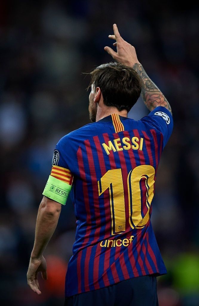 Lionel Messi Capitain Champions League 201819 Mpilo Madonsela