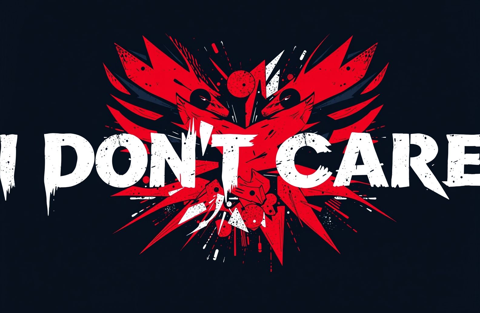 I Dont Care Wallpaper