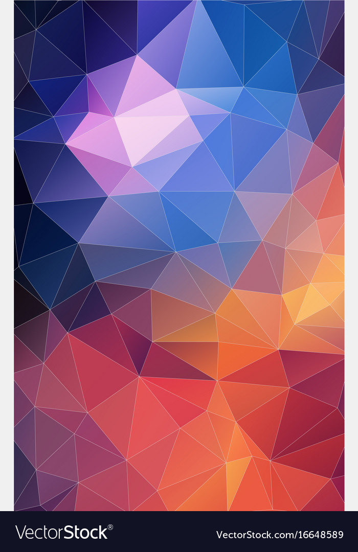 Vertical triangle pattern abstract background Vector Image