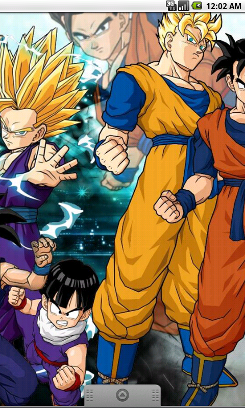 Finally high quality dragon ball z live wallpaper is up and everyone