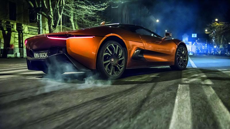 Jaguar James Bond Spectre Car Wallpaper