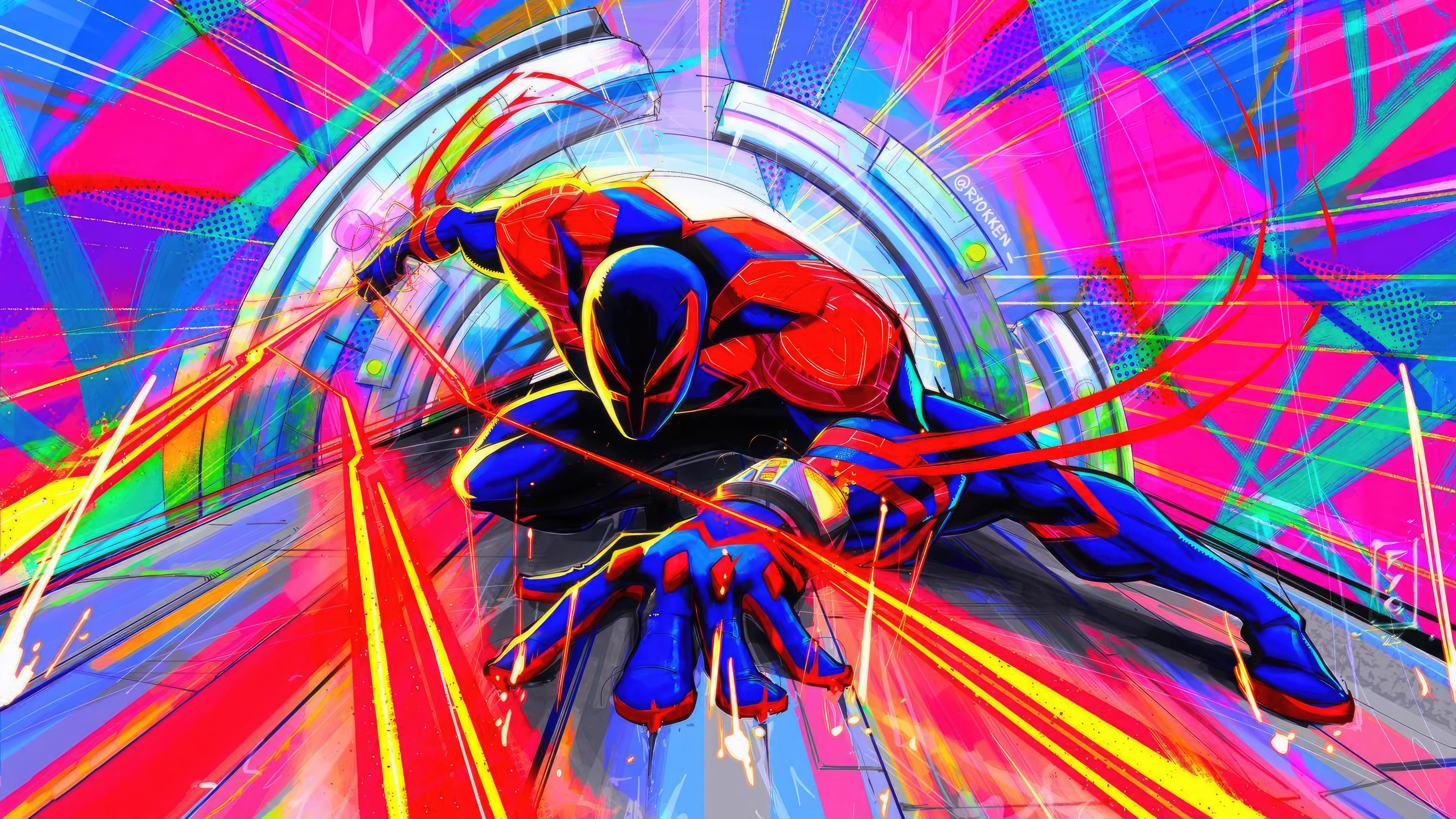 Spider Man Across The Verse HD Wallpaper And Background