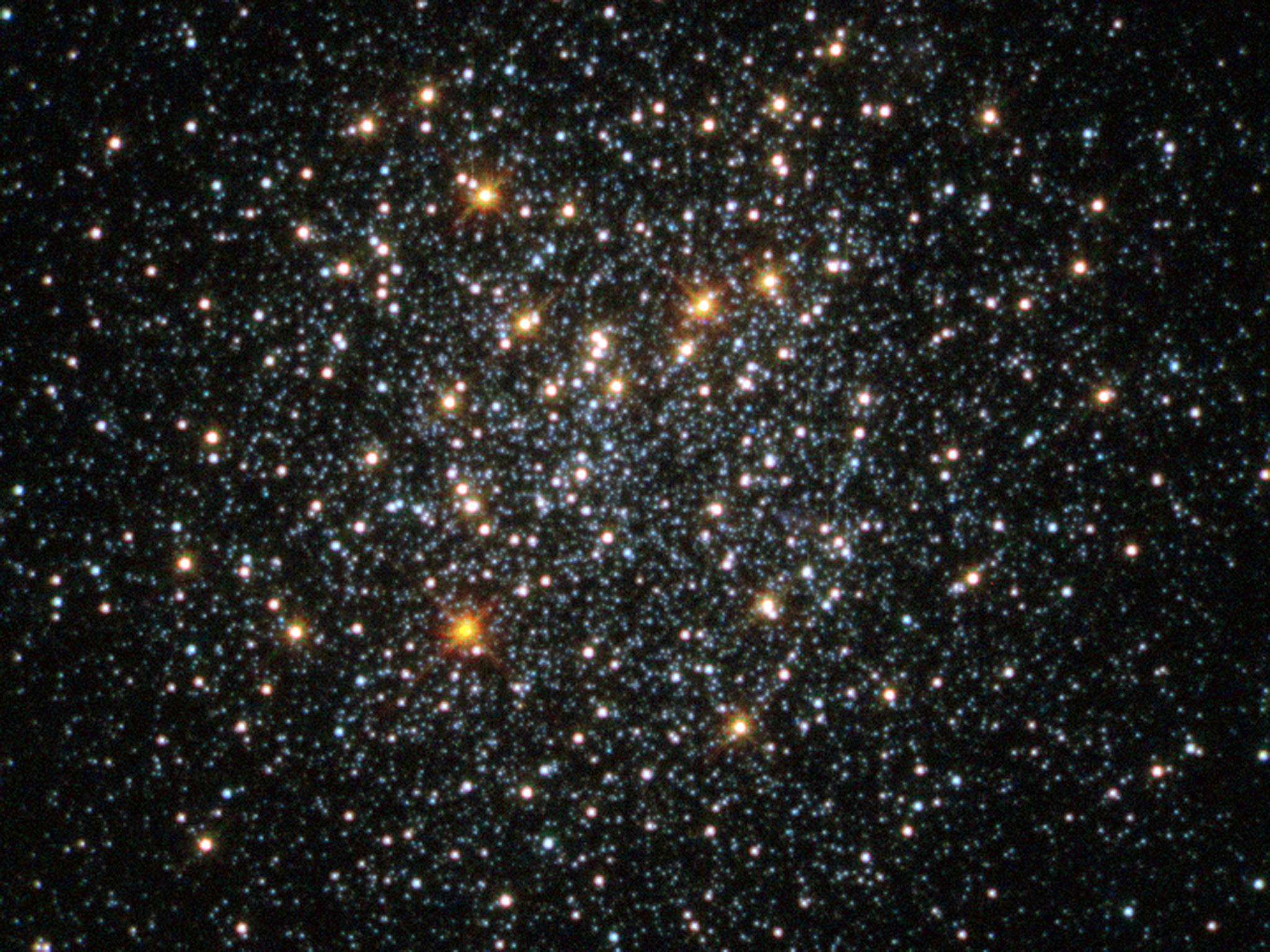Globular Cluster Fornax Esa Hubble