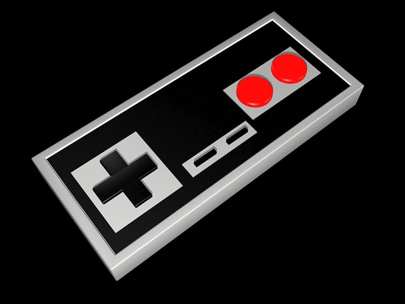 Nintendo Entertainment System NES Controller WP 800x600