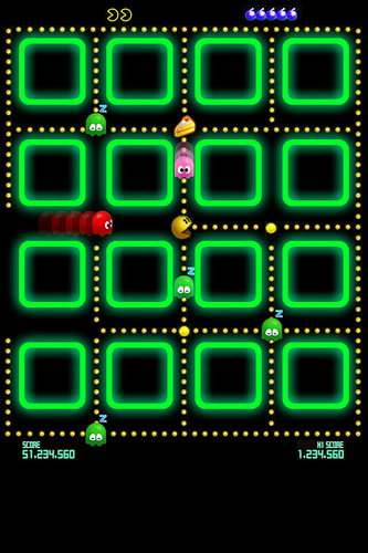 Pac Man Ce iPhone Home Wallpaper Photo Sharing