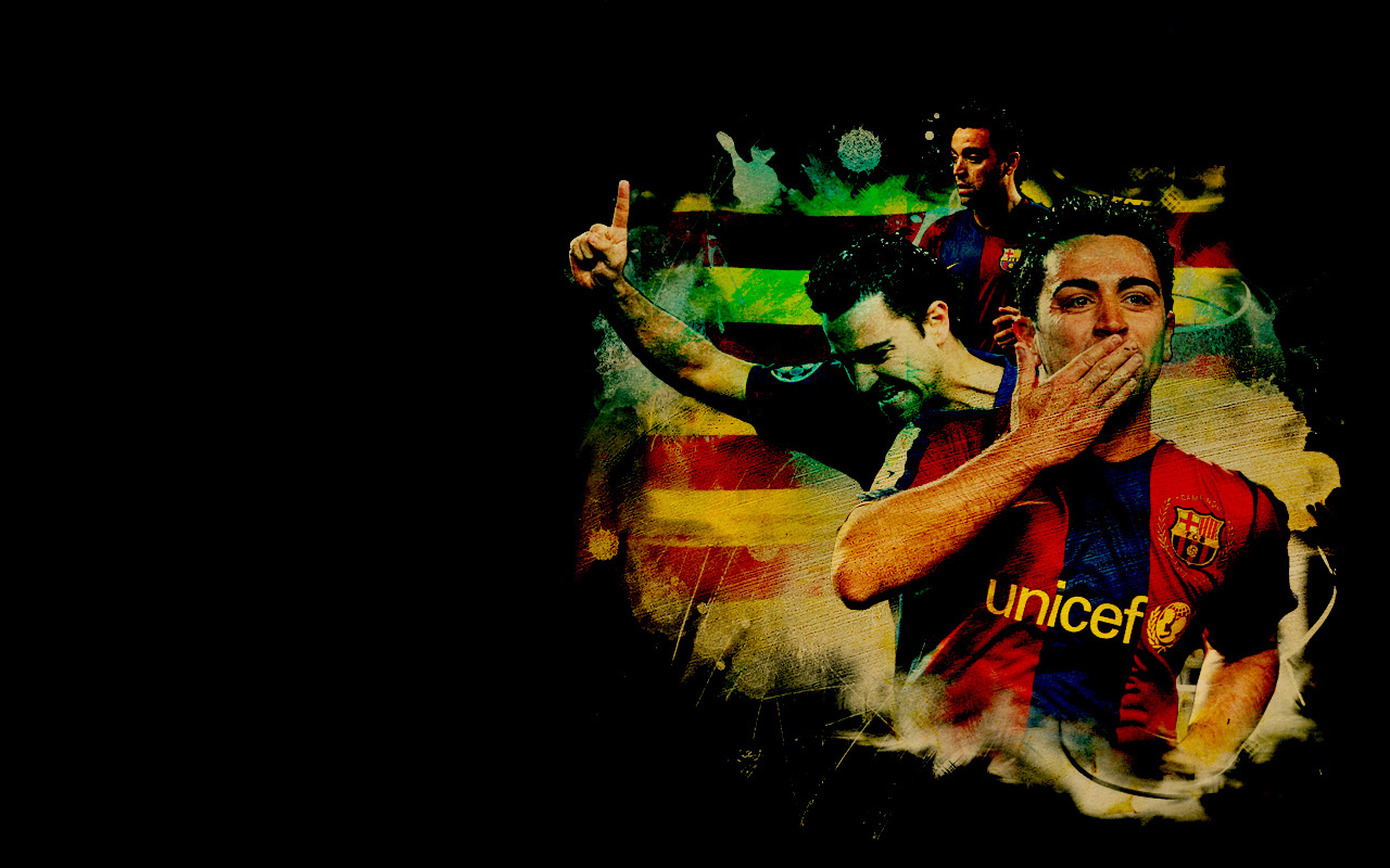 Xavi Hernandez Soccer Wallpaper Football HD