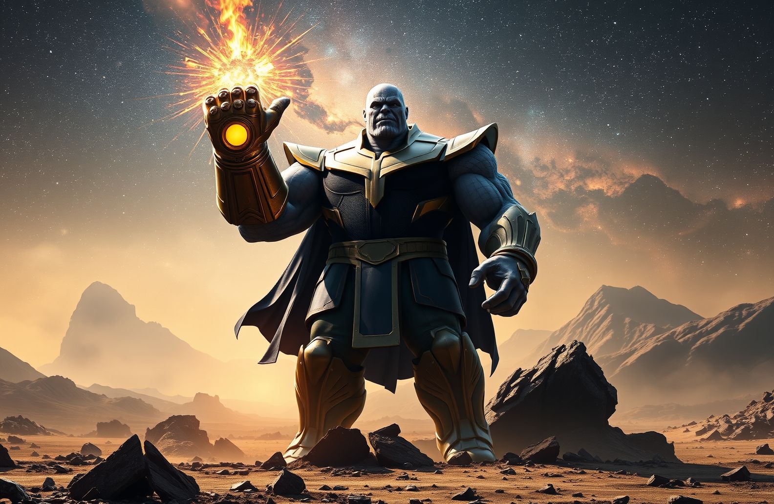 King Thanos Wallpaper