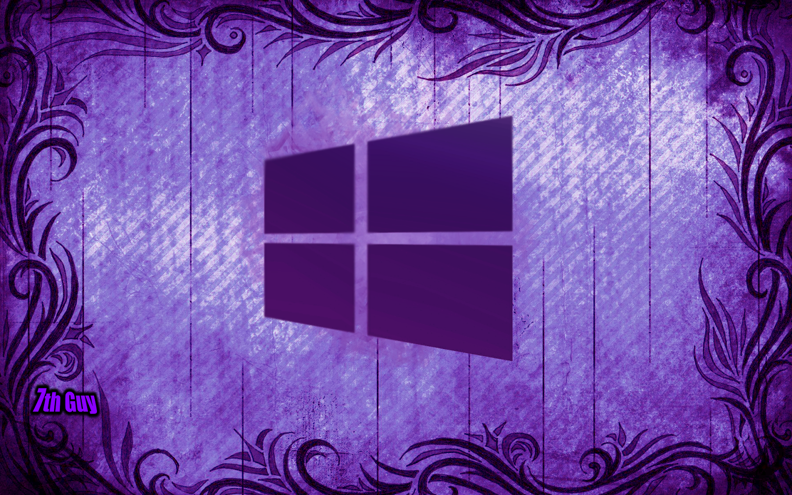 7th Guy Wallpapers Windows 8 Purple Tribal Wallpaper
