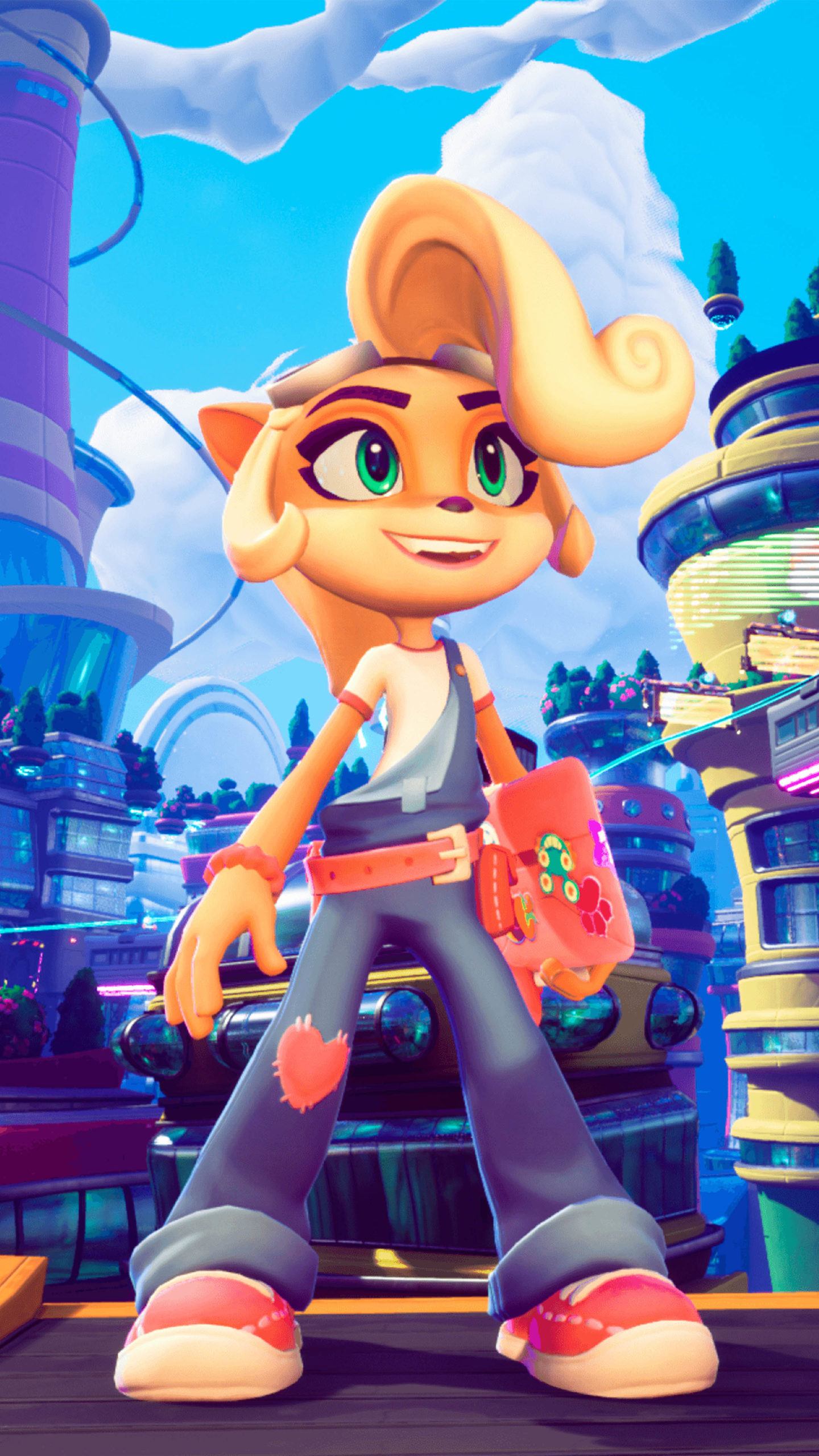 Coco In Crash Bandicoot 4 Its About Time 4K Ultra HD Mobile Wallpaper