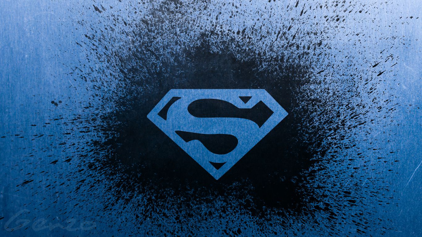 Logo Superman Wallpaper Desktop HD