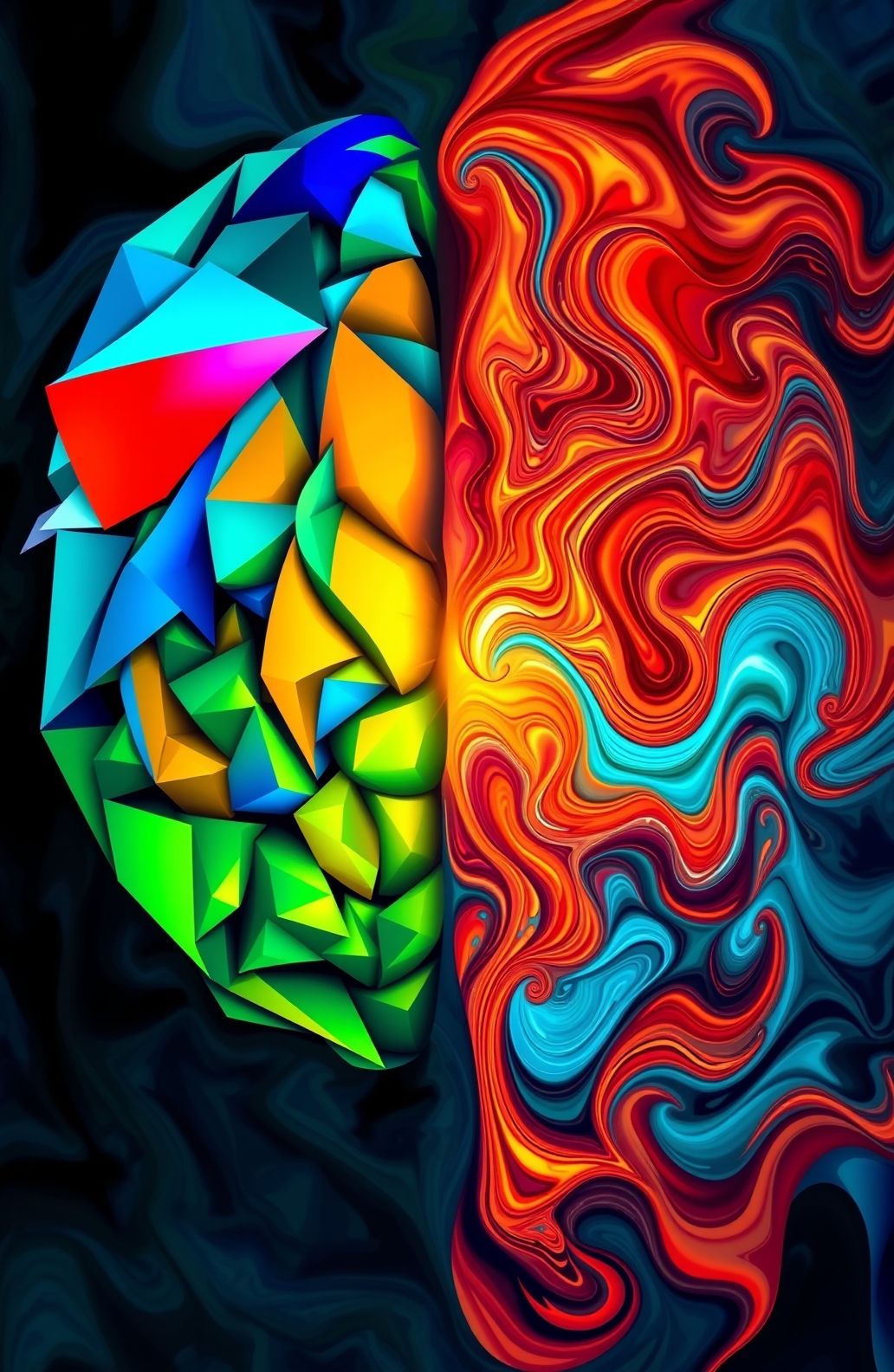 Left Brain Right Wallpaper