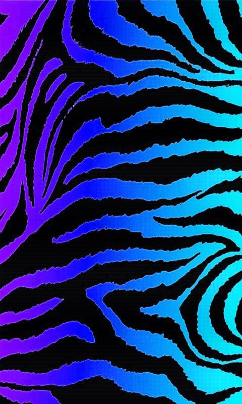 [49+] Blue Zebra Wallpaper on WallpaperSafari