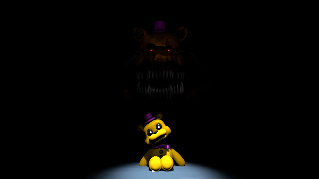 SFM] Grey Nightmare Fredbear papel de parede HD